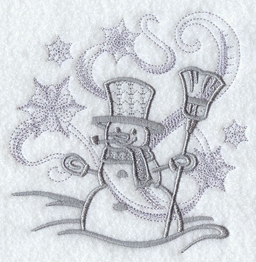 Snowman and Snowflakes Echo 1