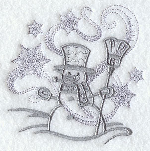 Snowman and Snowflakes Echo 1