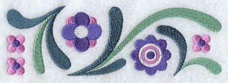 Owl and Flowers - Floral Border