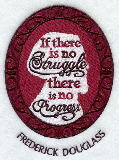 Frederick Douglass Cameo Silhouette