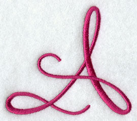 Fancy Flourish Capital Letter A - 4 Inch