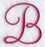 Fancy Flourish Capital Letter B - 4 Inch