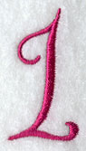 Fancy Flourish Number 1 - 4 Inch