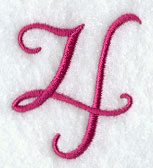 Fancy Flourish Number 4 - 4 Inch