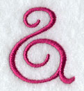Fancy Flourish Punctuation Ampersand - 4 Inch