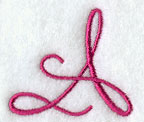 Fancy Flourish Capital Letter A - 4 Inch