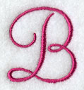 Fancy Flourish Capital Letter B - 4 Inch