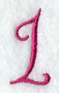 Fancy Flourish Number 1 - 4 Inch