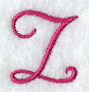 Fancy Flourish Capital Letter Z - 4 Inch