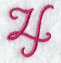 Fancy Flourish Number 4 - 4 Inch