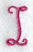 Fancy Flourish Capital Letter I - 4 Inch
