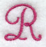 Fancy Flourish Capital Letter R - 4 Inch