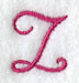 Fancy Flourish Capital Letter Z - 4 Inch