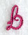 Fancy Flourish Lower Case b - 4 Inch