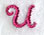 Fancy Flourish Lower Case u - 4 Inch
