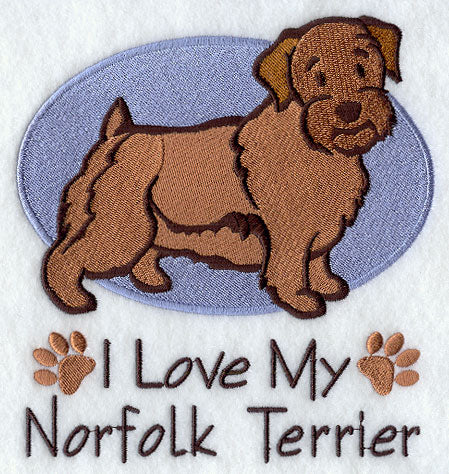 I Love My Norfolk Terrier