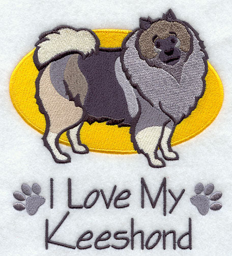 I Love My Keeshond
