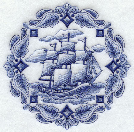 Delft Blue Tall Ship