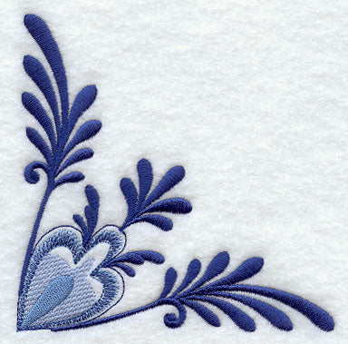 Delft Blue Fancy Corner