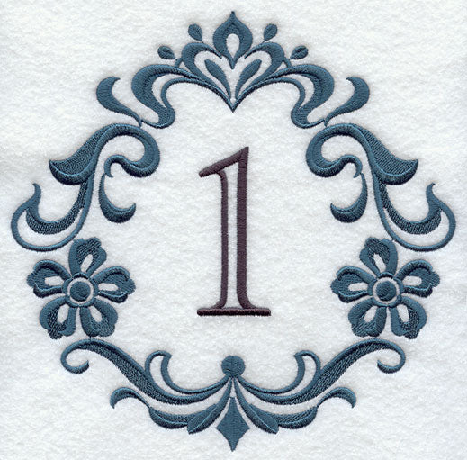 Damask Number 1 - 7 Inch