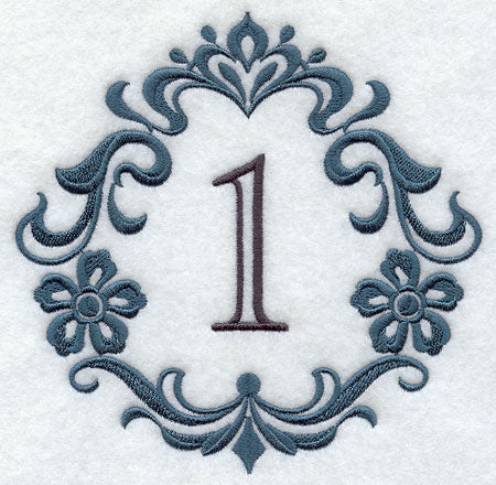 Damask Number 1 - 7 Inch