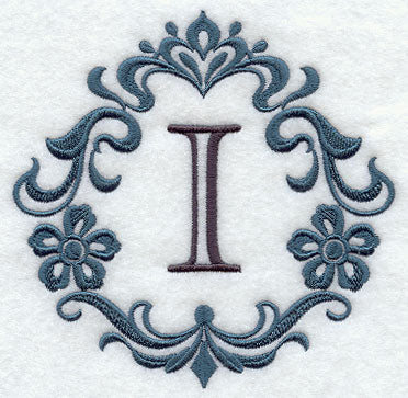Damask Letter I - 7 Inch