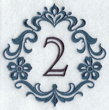 Damask Number 2 - 7 Inch