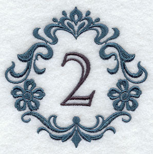 Damask Number 2 - 7 Inch