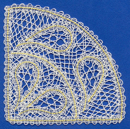 Paisley Corner (Battenburg Lace)