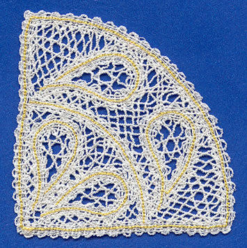 Paisley Corner (Battenburg Lace)
