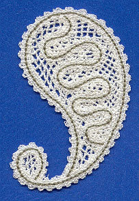 Paisley II (Battenburg Lace)