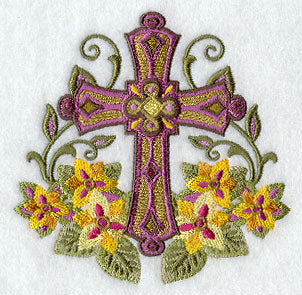 Carpet of Flowers Cross