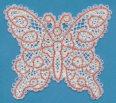 Butterfly (Battenburg Lace)