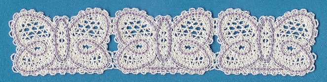 Butterfly Border (Battenburg Lace)