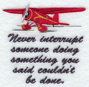 Never Interrupt Someone