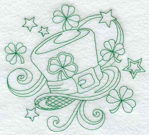 Leprechaun Hat (Greenwork)
