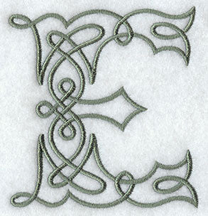 Celtic Knotwork Letter E - 5 Inch