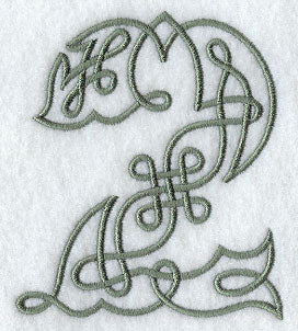 Celtic Knotwork Number 2 - 5 Inch