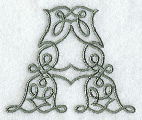 Celtic Knotwork Letter A - 5 Inch