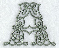 Celtic Knotwork Letter A - 5 Inch