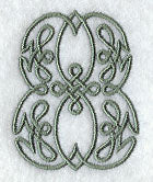 Celtic Knotwork Number 8 - 5 Inch