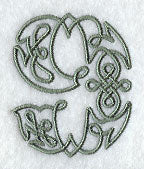Celtic Knotwork Number 9 - 5 Inch