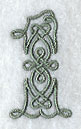 Celtic Knotwork Number 1 - 5 Inch