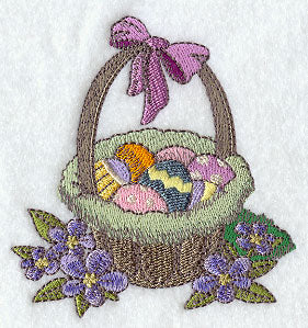 Easter Eggs Basket