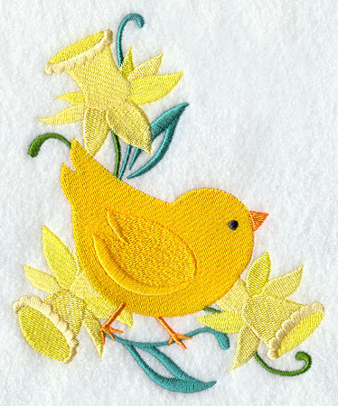 Chick and Daffodil Corner