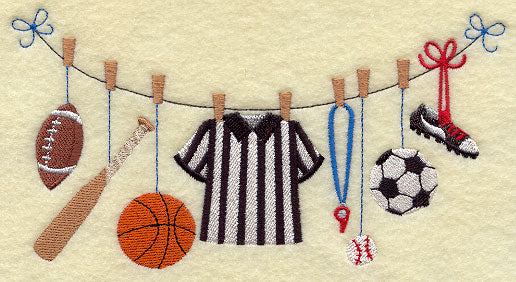 Sports Clothesline