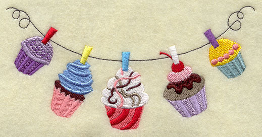 Cupcakes Clothesline