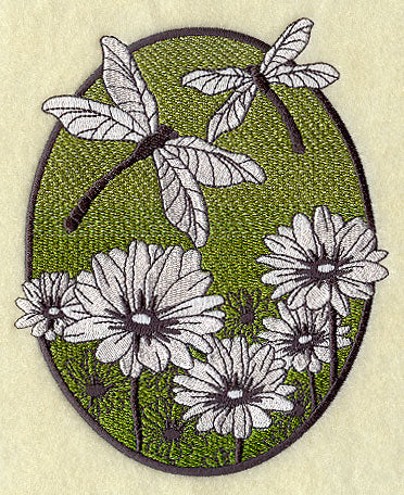 Spring Dragonfly Oval