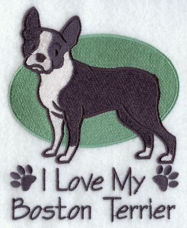 I Love My Boston Terrier