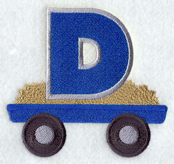 Tractor Letter D - 4 1/4 Inch